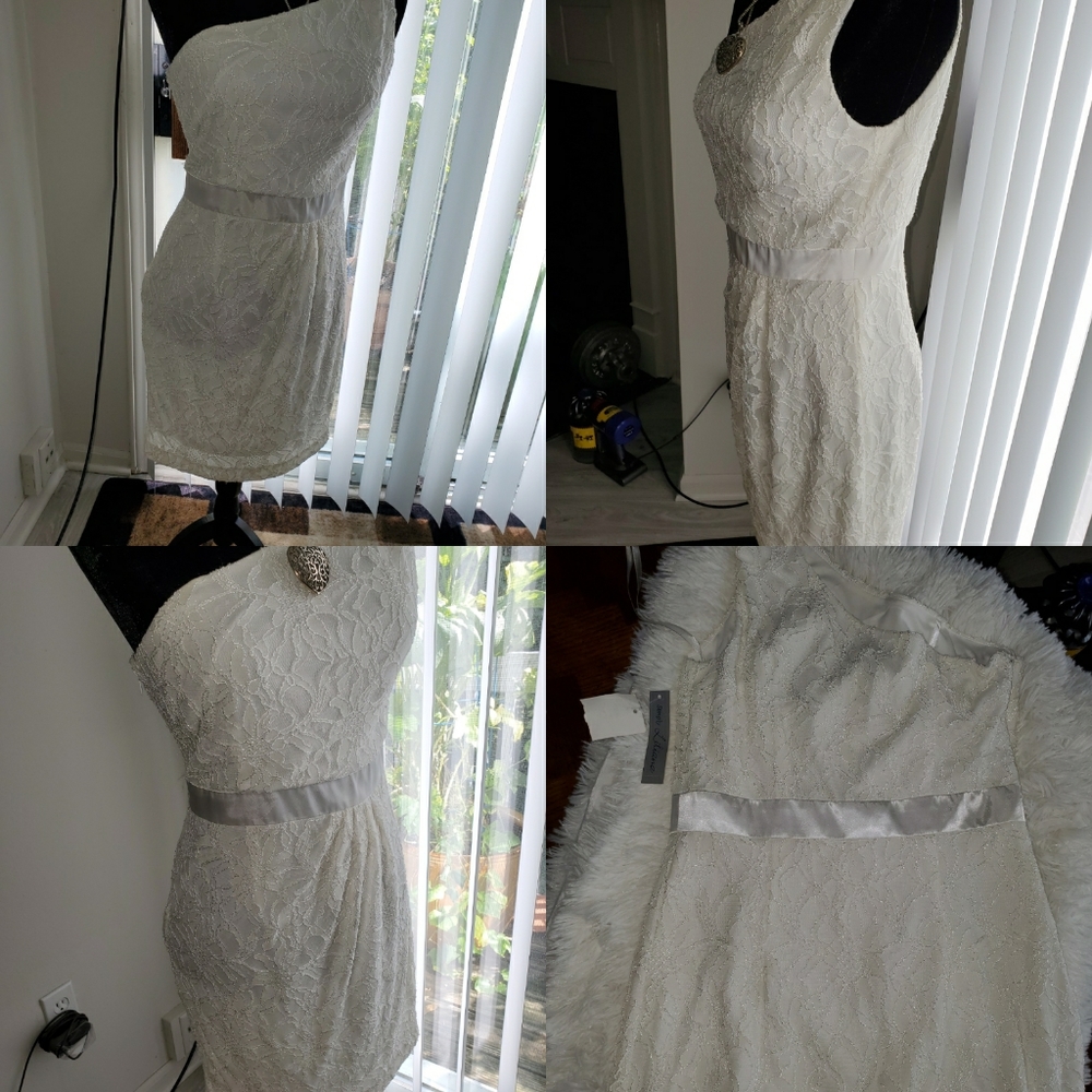 Ivory color, Beautiful  dress